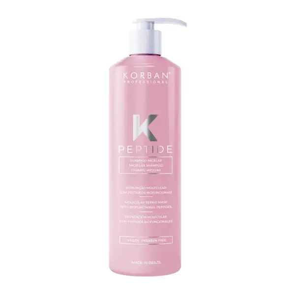 KORBAN K Peptide Shampoo Micelar 450 ml 15.2 oz